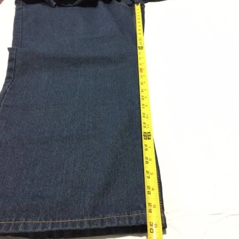 Vintage Genes 1891 Slim Straight Jeans Dark‎ 48 X 32 Actual 45 X 30